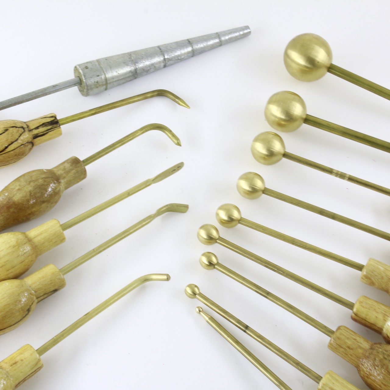 Flower Making Tools Millinery Brass Set - silk flower making tools
