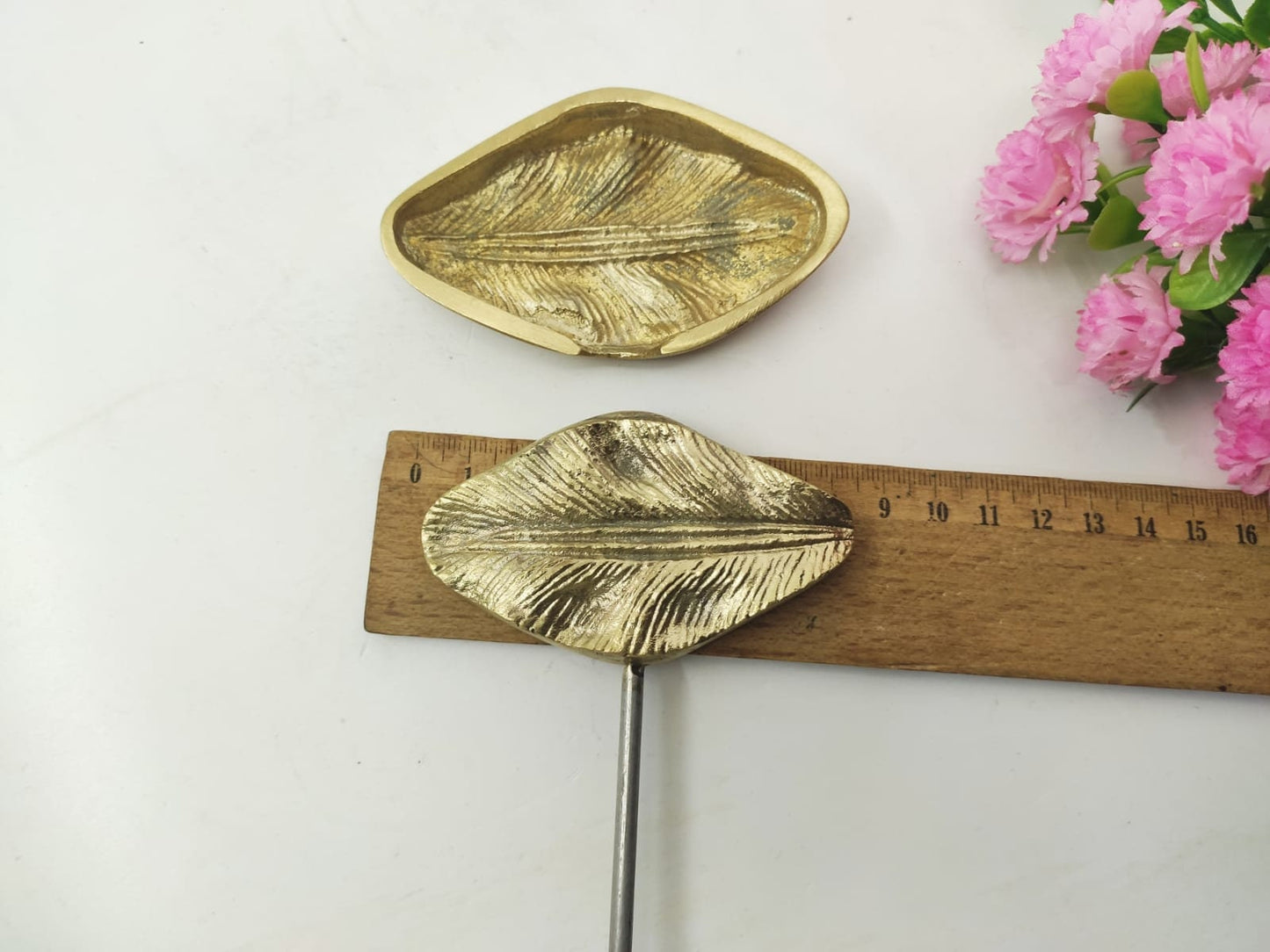 Millinery Flower Making Iron Tool Mold / Petal Mould silk - Molla Tool - leather flower molds artificial flower 8cm x 5cm
