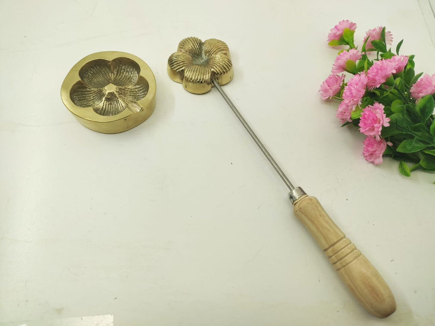 Millinery Flower Making Iron Tool Mold / Petal Mould silk - Molla Tool - leather flower molds - Artificial silk flowers 6cm