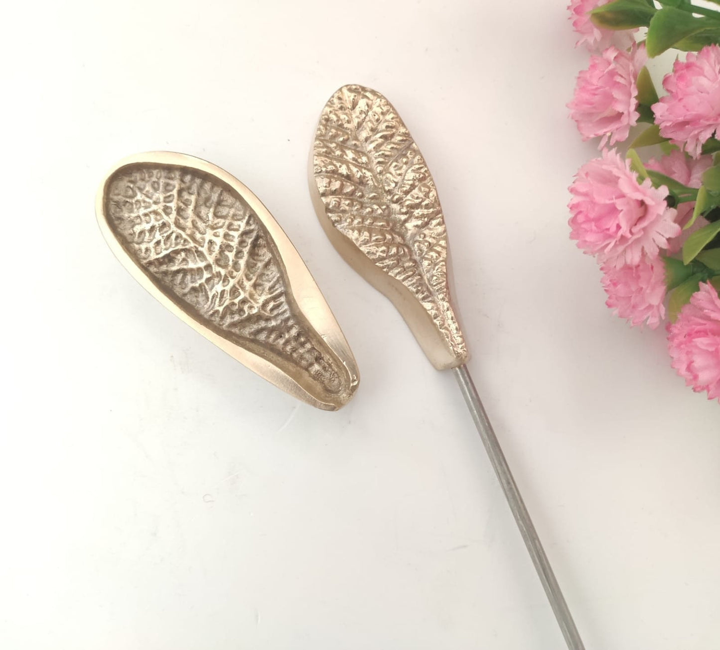 Millinery Flower making tool Flower making iron Mould /Petal Mould silk - 8cm x 3cm