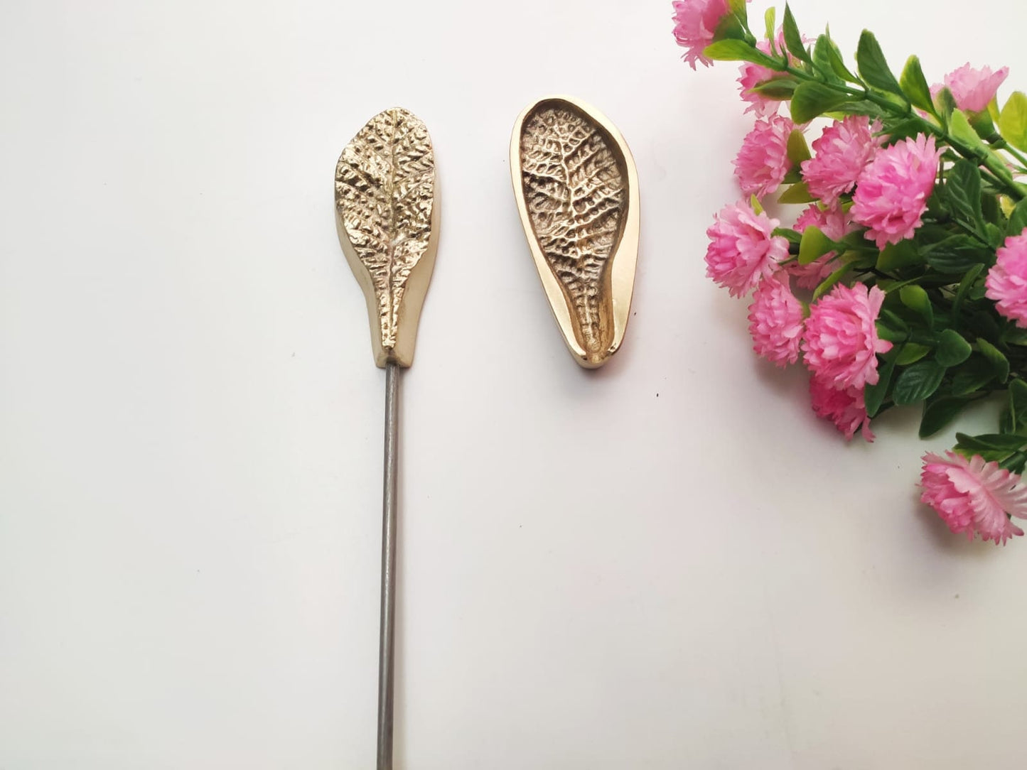 Millinery Flower making tool Flower making iron Mould /Petal Mould silk - 8cm x 3cm