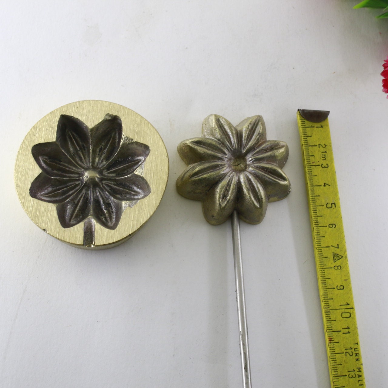 Millinery Flower making tool Flower making iron Mould  Leaf - Petal Mould silk - 5.5cm