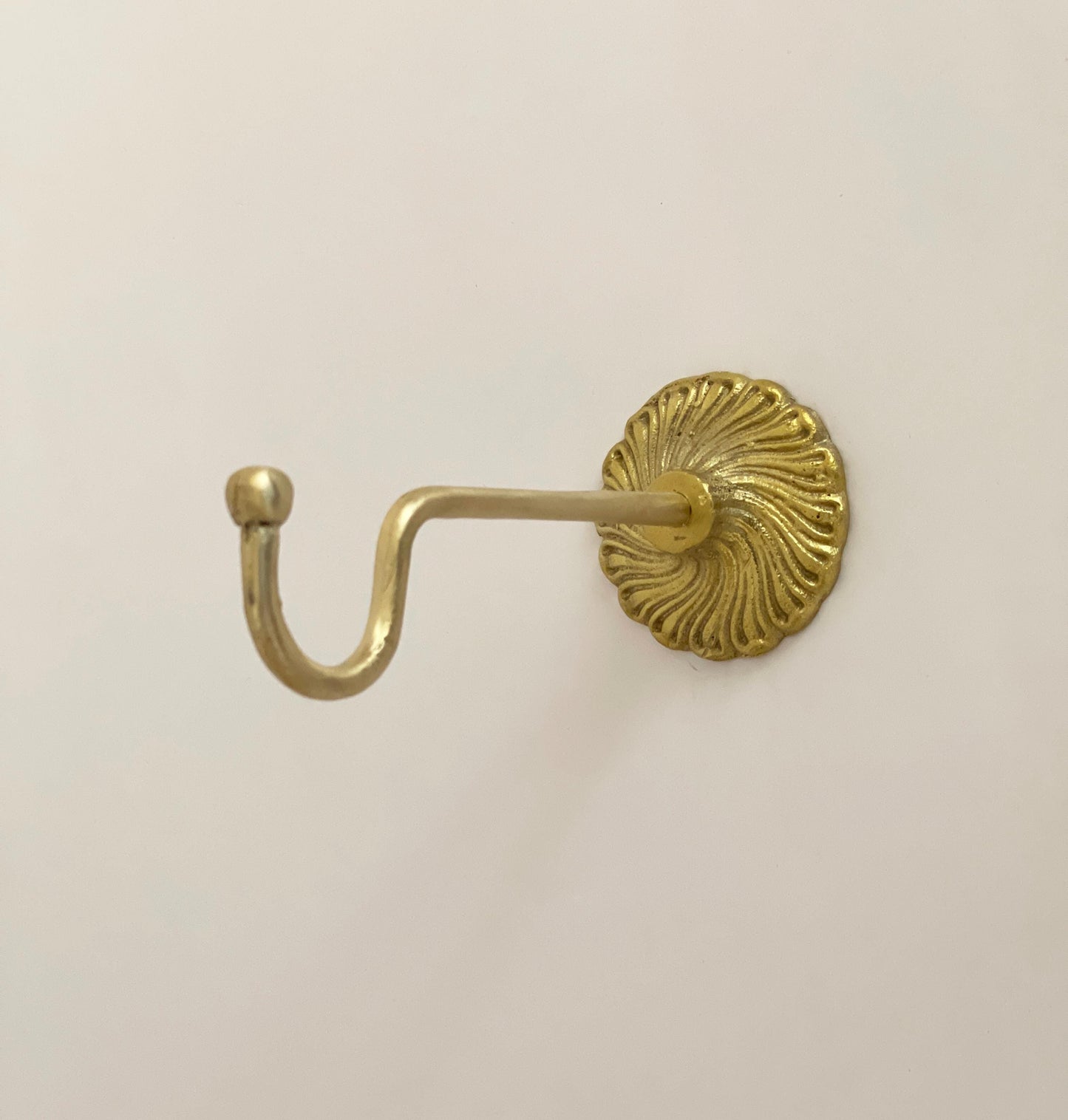 Planter Hanger - Minimalist Plant bracket - Brass Wall hook - Wall decor - wall rack - vintage style gold color